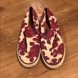 Floral Tory Burch Slide Sneaker